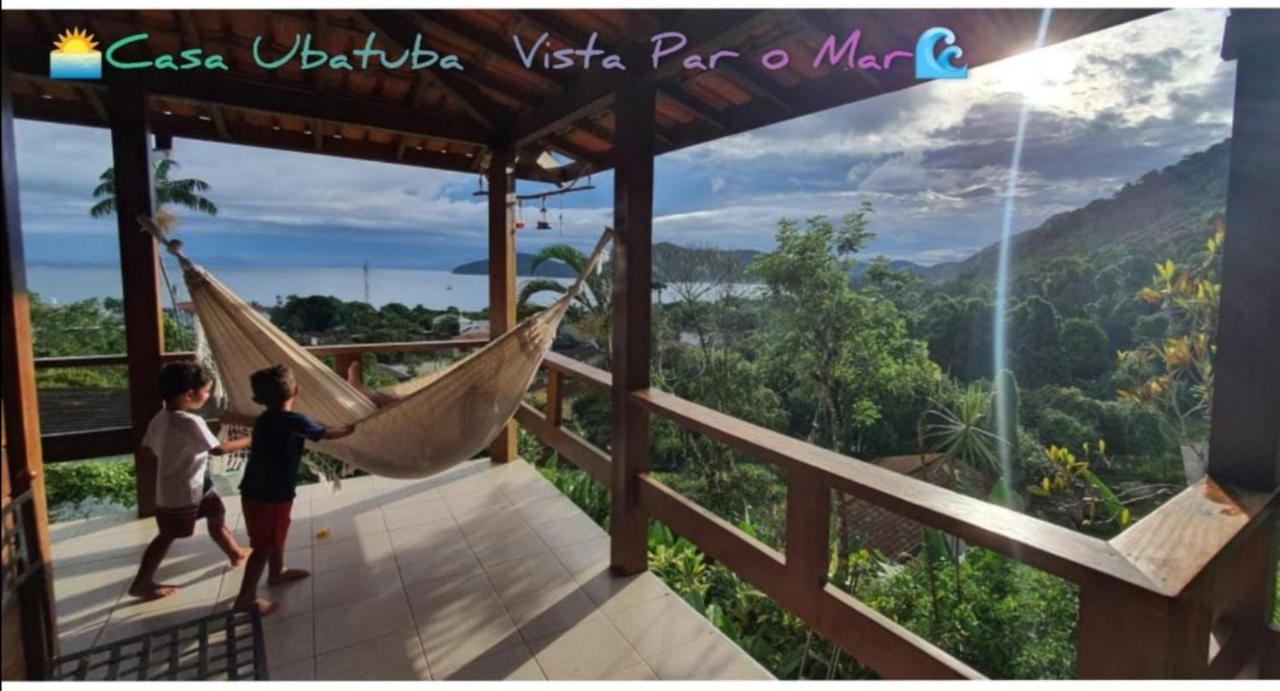 Casa Ubatuba Vista Para O Mar Εξωτερικό φωτογραφία
