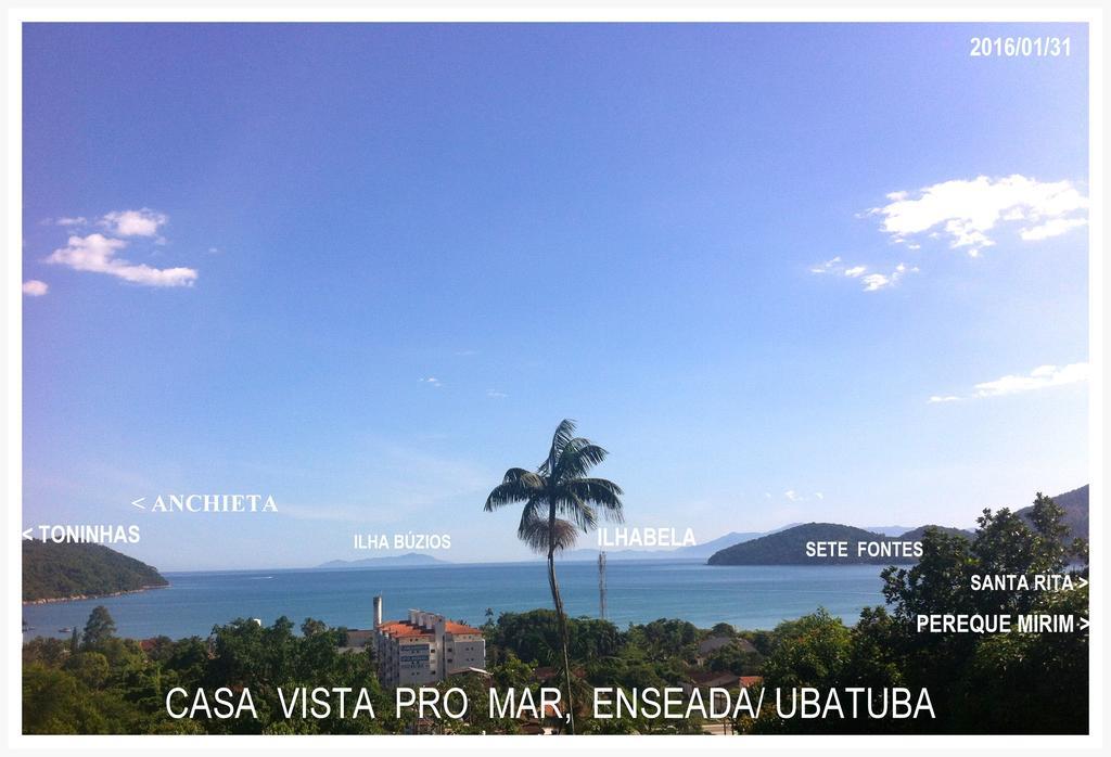 Casa Ubatuba Vista Para O Mar Εξωτερικό φωτογραφία